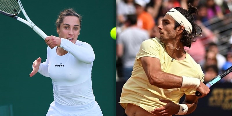 Martina Trevisan e Lorenzo Musetti