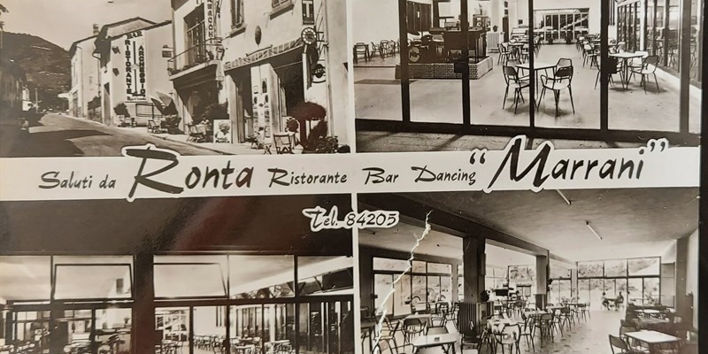 Cartolina pubblicata da Patrizia Vitali nel gruppo Facebook "Antiche Cartoline del Mugello"