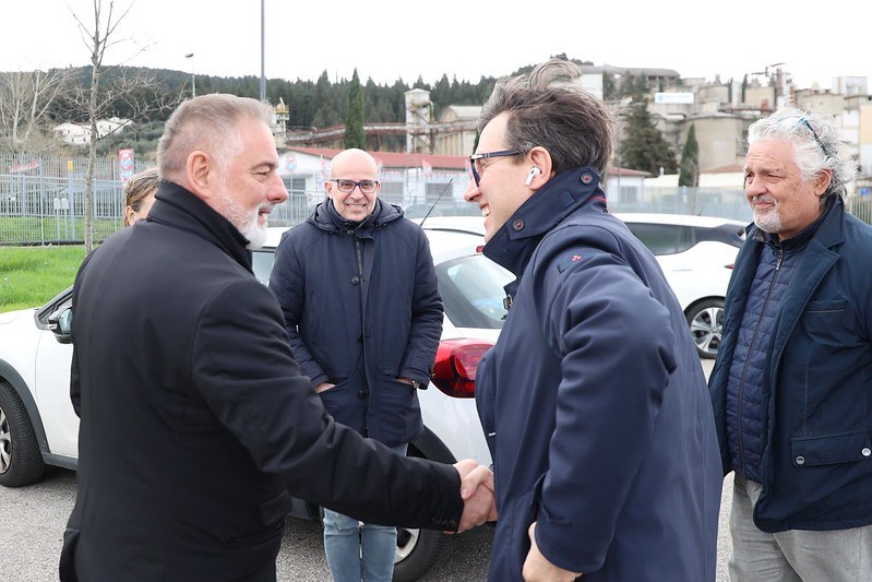 La visita di Nardella a Calenzano