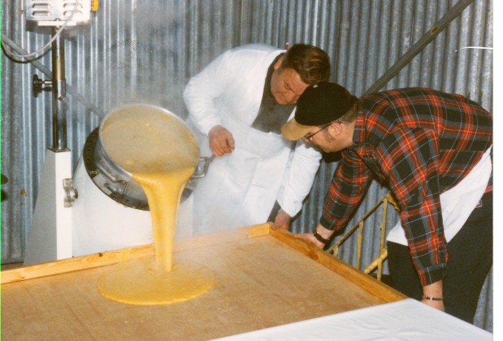 Nando Malevolti e Leonardo Ubaldi; siano nel 1999, dopo 6 mesi il caro Leo ci lasciò.