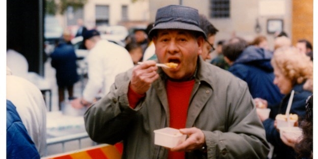 Il famoso Francesco Capecchi detto “Cecco di fico”, che nell’edizione del 1997 battè il record di “pintone”;  mangiò 17 porzioni di polenta!!