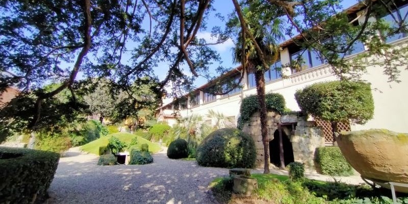 Il giardino del Museo archeologico