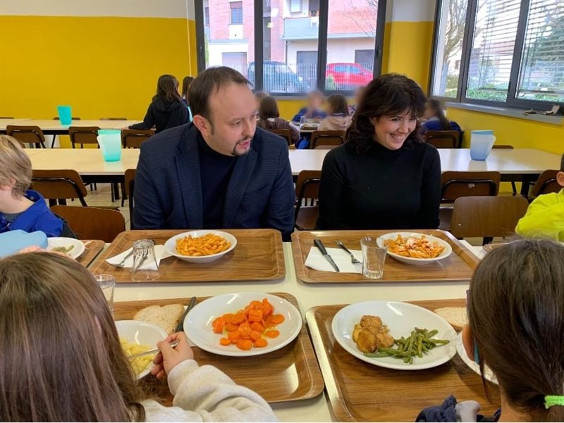 Alcuni scatti realizzati a mensa