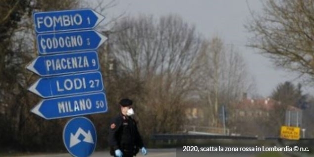 2020 - Il Covid 19 chiude la Lombardia (5 anni fa)