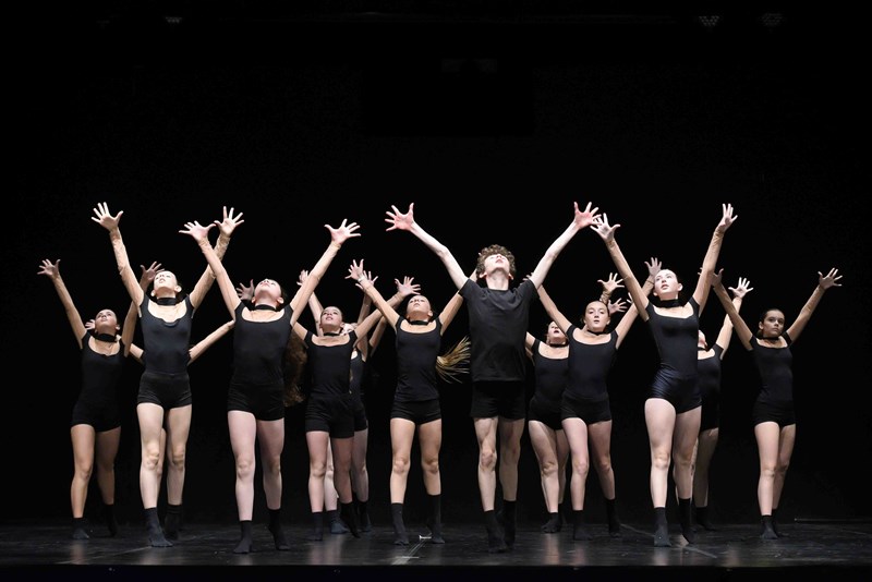 Un momento dello spettacolo