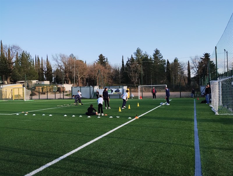 Il sindaco e il presidente della società