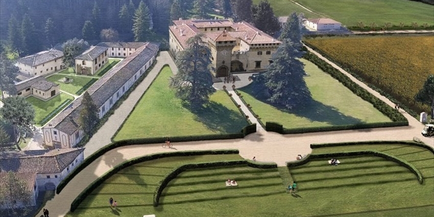 Cafaggiolo potrebbe diventare così con lo spostamento della strada?