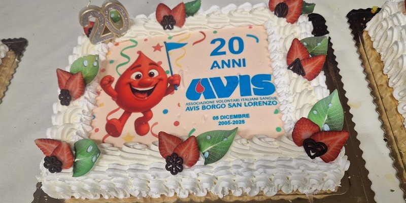 Avis Borgo San Lorenzo celebra vent’anni e oltre 500 donazioni nel 2025