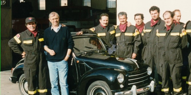 Ricordo di Piero Casati gia’ Comandante dei Vigili del Fuoco