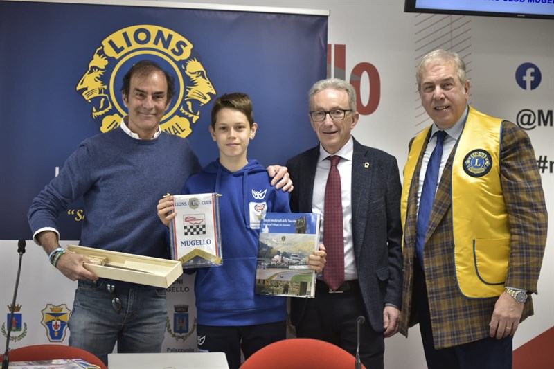 Premiazione campioni