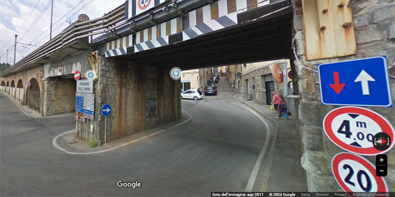 Sottopasso ferroviario di Rignano sull’Arno