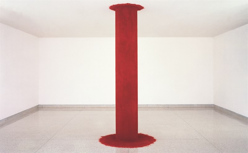 Anish Kapoor 
Endless Column
1992
Mixed media
Dimensions variable
Photograph: Phillipp Rittermann
©Anish Kapoor. All Rights Reserved SIAE, 2023
