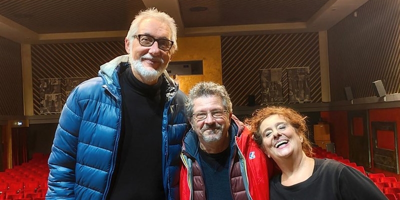 Una foto della serata