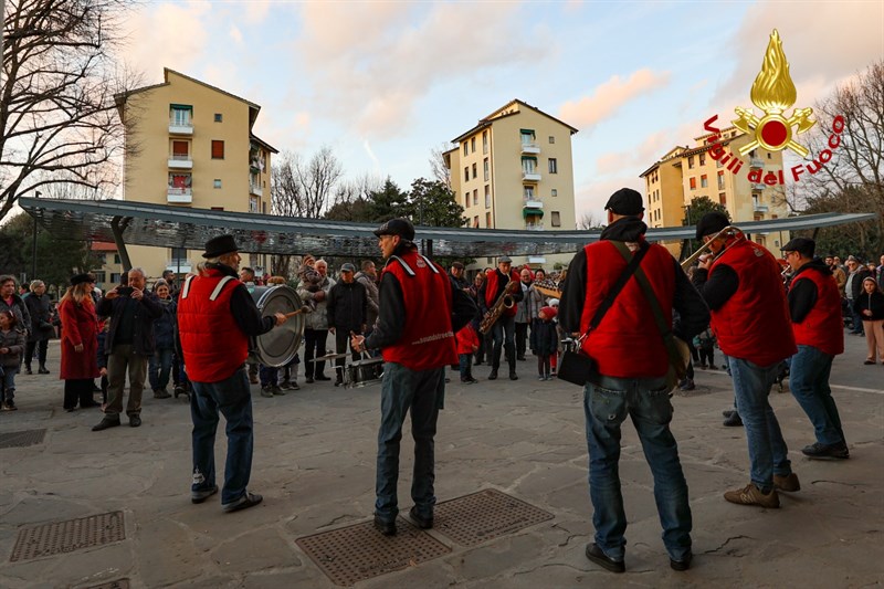 La Befana dei Vigili del Fuoco