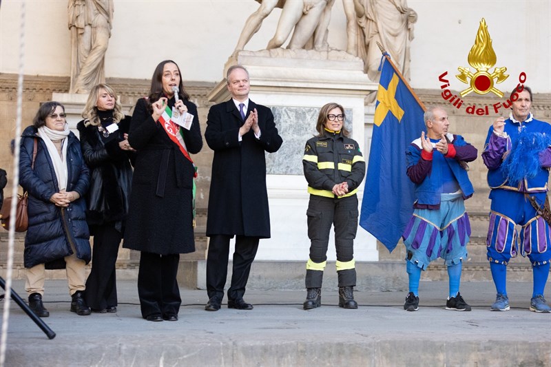 La Befana dei Vigili del Fuoco