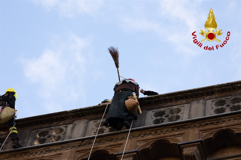 La Befana dei Vigili del Fuoco