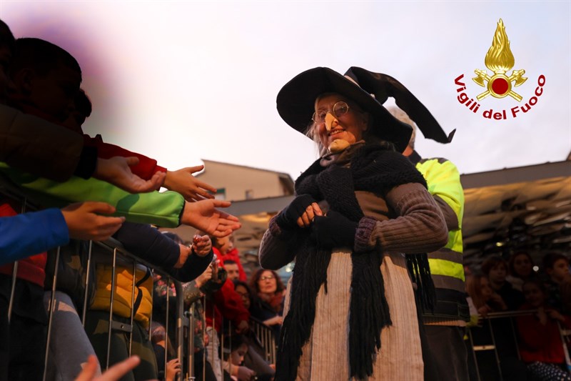 La Befana dei Vigili del Fuoco