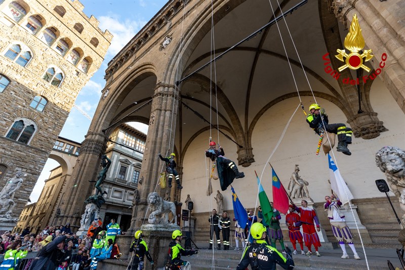 La Befana dei Vigili del Fuoco