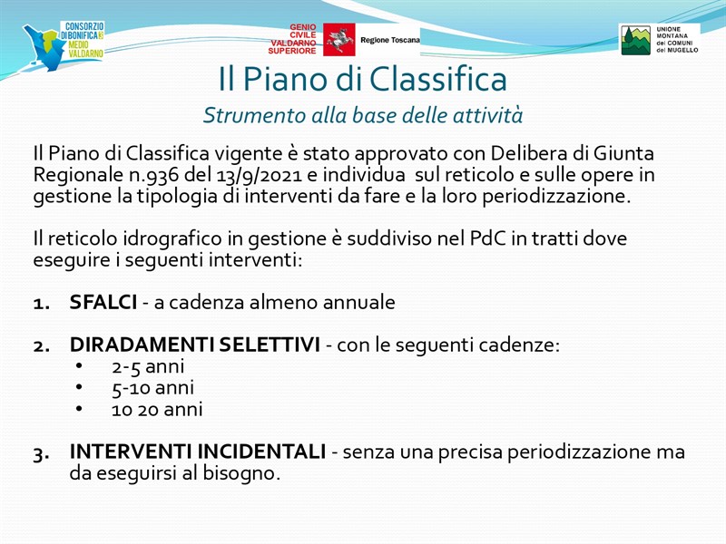 Punto della situazione Mugello Val di Sieve