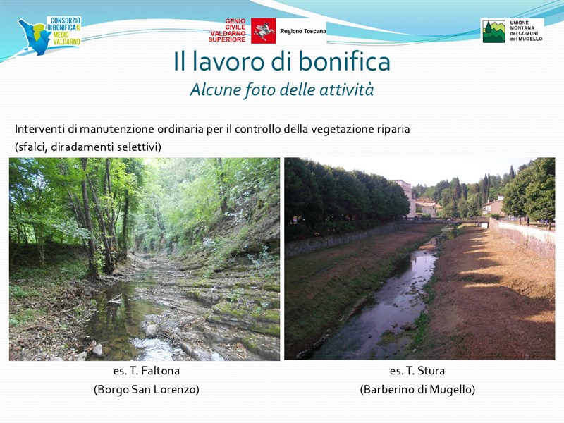 Punto della situazione Mugello Val di Sieve