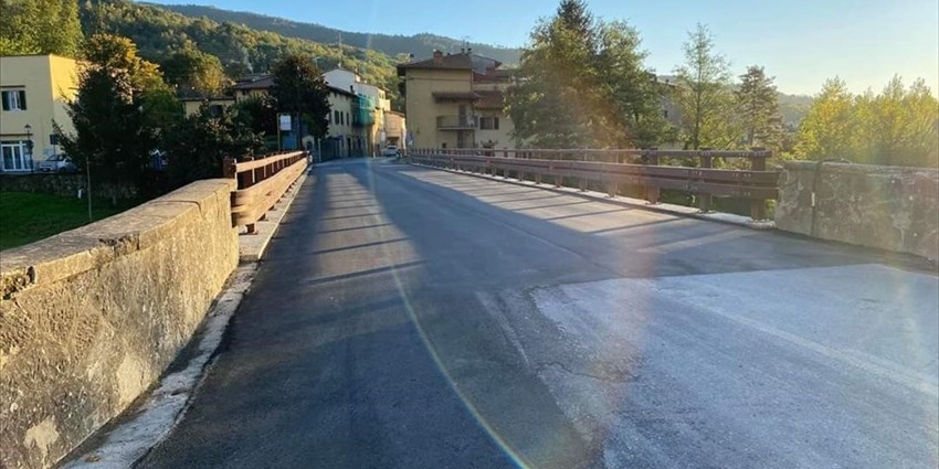 Termine lavori Ponte di Contea