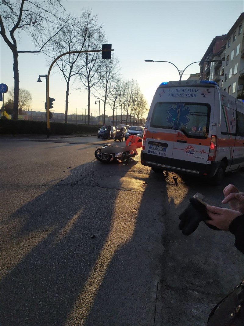 l'incidente di stamani