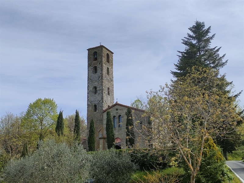 San Cresci in Valcava, ieri lunedi 8 aprile 2024.      
