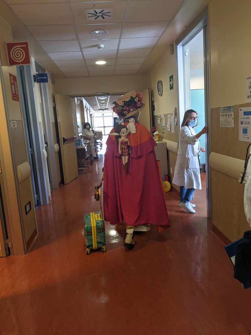 Zia Caterina all'Ospedale di Santa Maria Annunziata