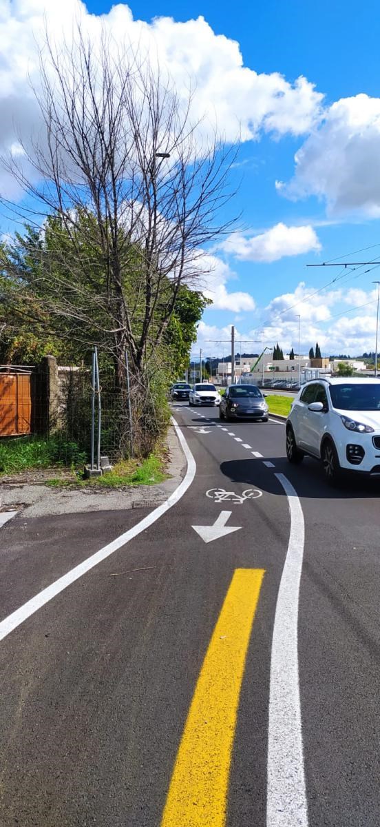 Il problema accentuato dalla rifacitura della segnaletica