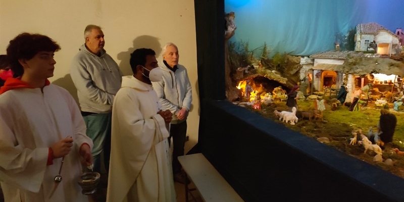 Aperto il nuovo presepe meccanico al Crocifisso. 