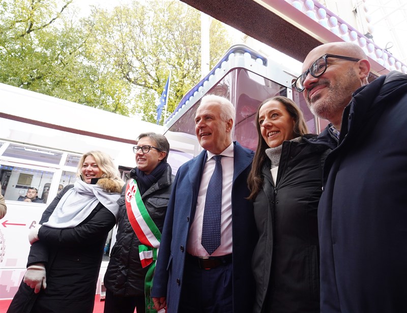 Inaugurazione della ruota panoramica