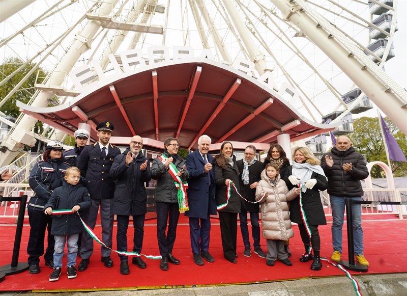 Inaugurazione della ruota panoramica