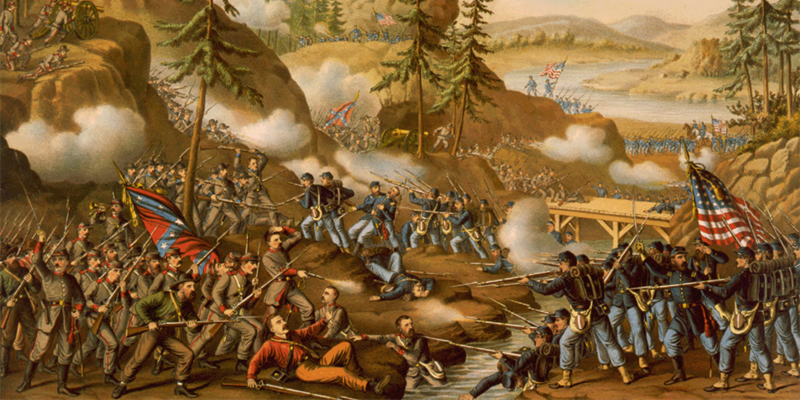 1865 - Si conclude la Guerra di secessione americana. 