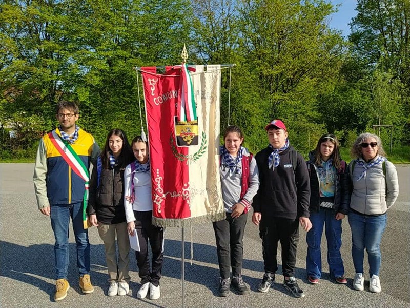 Ragazzi di Pelago al Viaggio della Memoria 2023 
