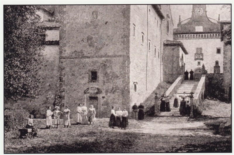 Il Monastero del Montesenario ai primi del ‘900’. 