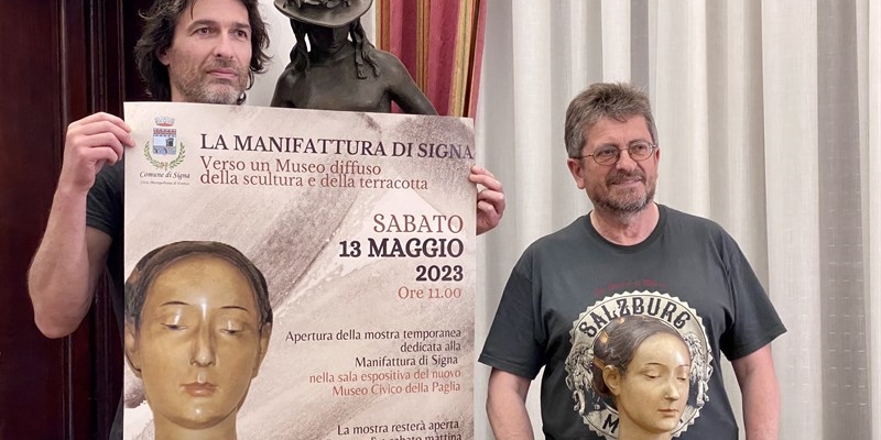 La presentazione della mostra