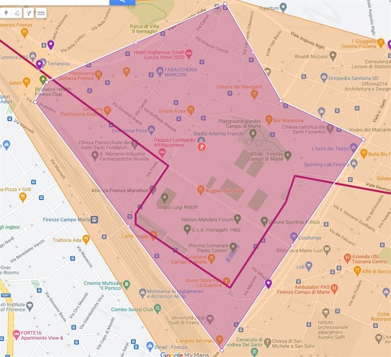 La ztl viola come dovrebbe essere