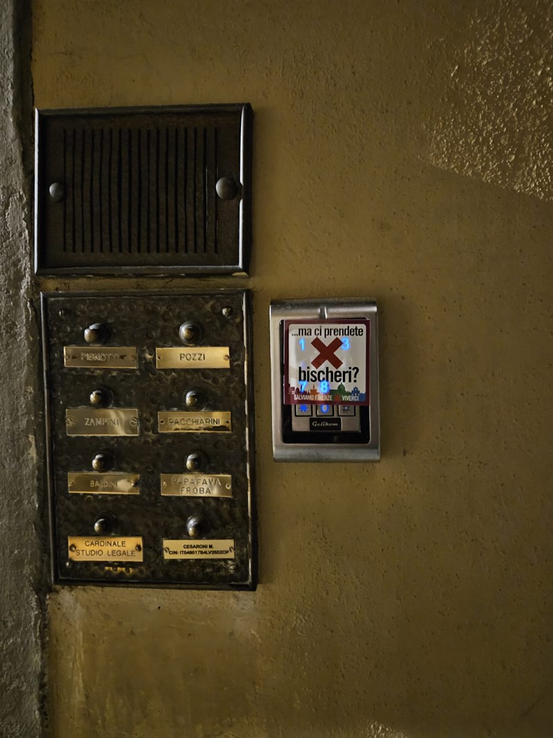 L'attacco ai tastierini