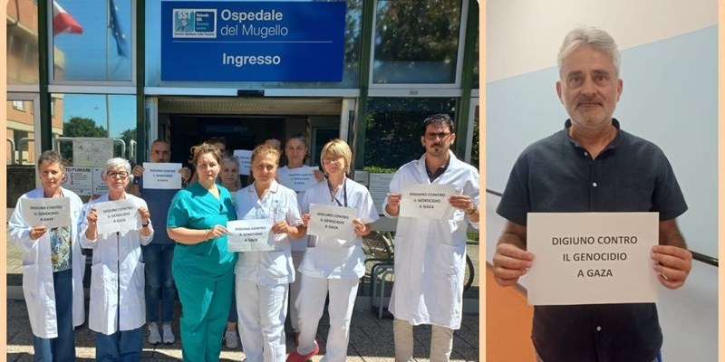 Digiuno contro il genocidio a Gaza