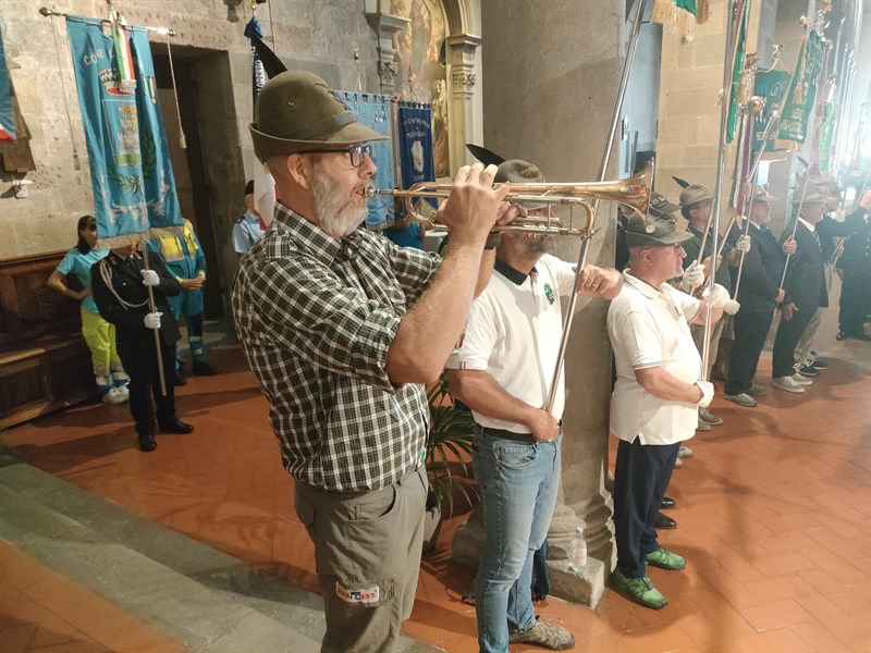 Gli alpini a Borgo San Lorenzo - Resoconto fotografico