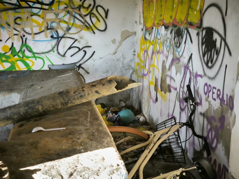 Il degrado della "casetta"