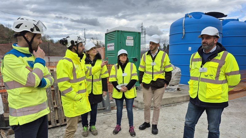 Visita dell'amministrazione comunale di Rignano alla nuova Galleria San Donato