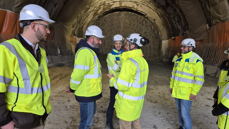 Visita dell'amministrazione comunale di Rignano alla nuova Galleria San Donato