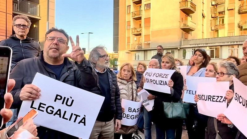 Un momento della manifestazione