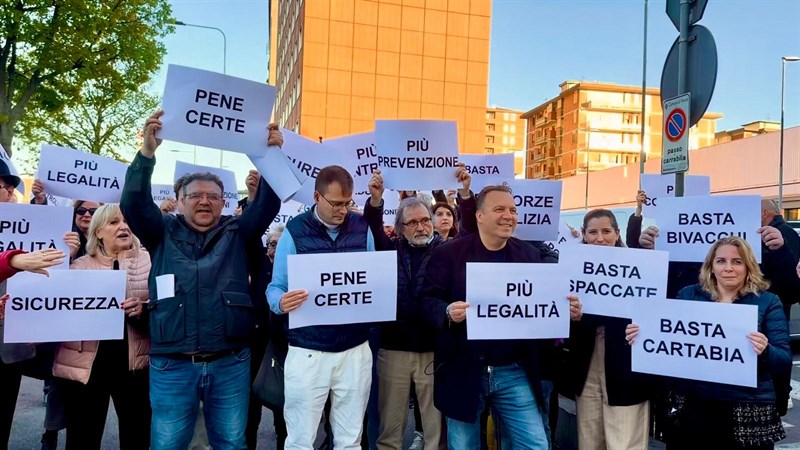 Un momento della manifestazione