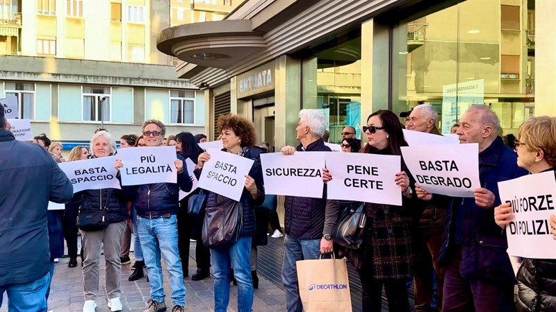 Un momento della manifestazione