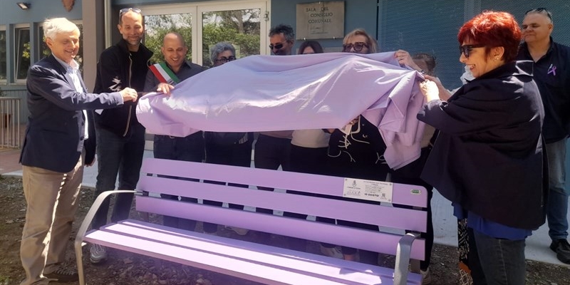 svelata la panchina viola a Signa