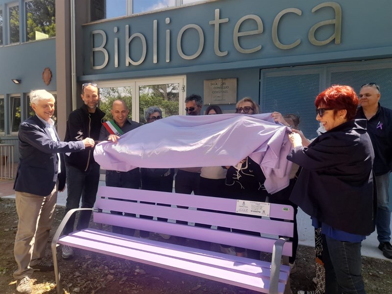 svelata la panchina viola a Signa