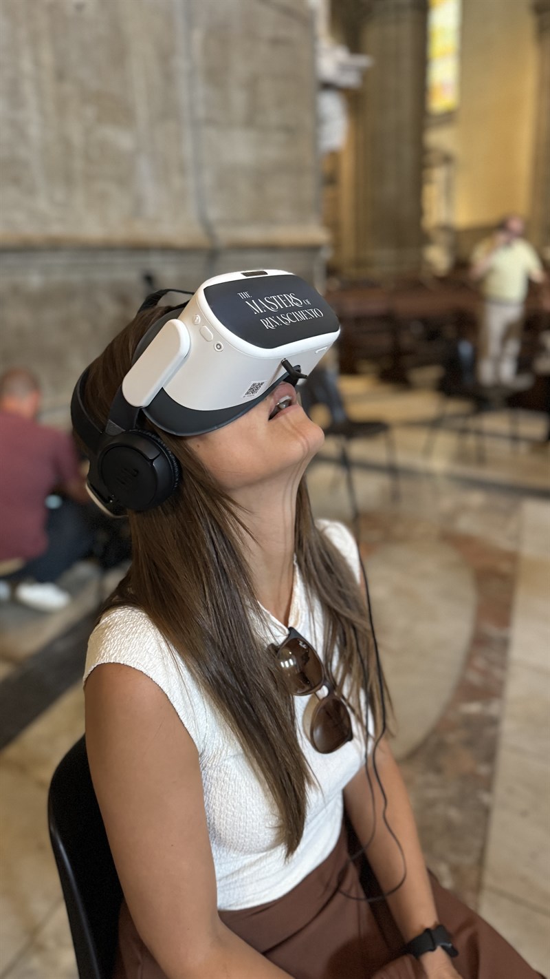 Un momento dell'esperienza