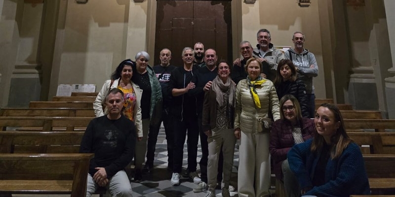 La compagnia “La Martinicca” sotto l’ergano Stefanini 1696.